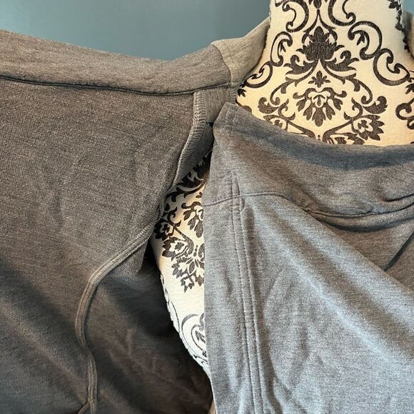 Gray Women's Cowl Neck Top - Picture 6 of 8